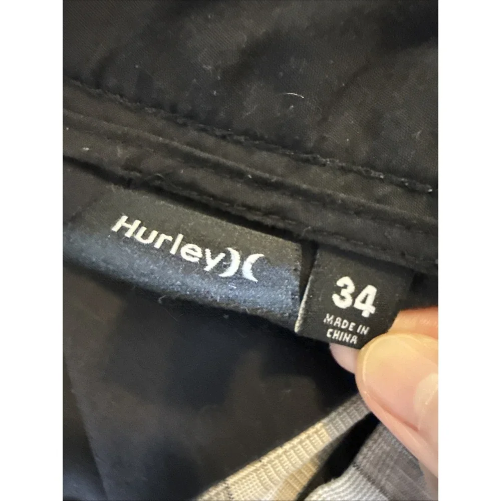 Hurley Men's Board Shorts Plaid Multicolor Inseam 11